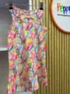 Tropical Print Sleeveless Summer Dress for Girls