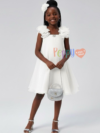Peppy Kidz Sapphire Pleat Dress