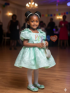 Peppy Kidz Mint Royale Gala Dress